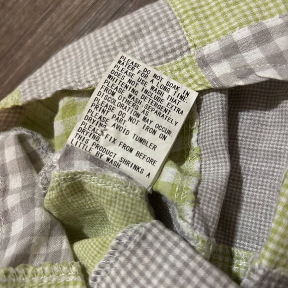 Baby Milo by BAPE OG 2006 Patchwork Button Down Shirt - Picture 7 of 8
